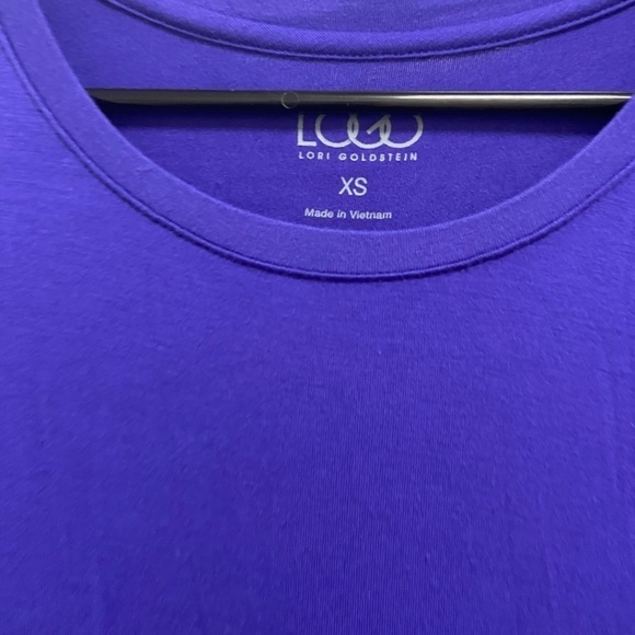 Logo by Lori Goldstein purple dress - Picture 4 of 5